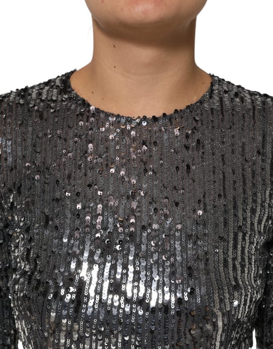 Sequin Midi Dress - Image 5