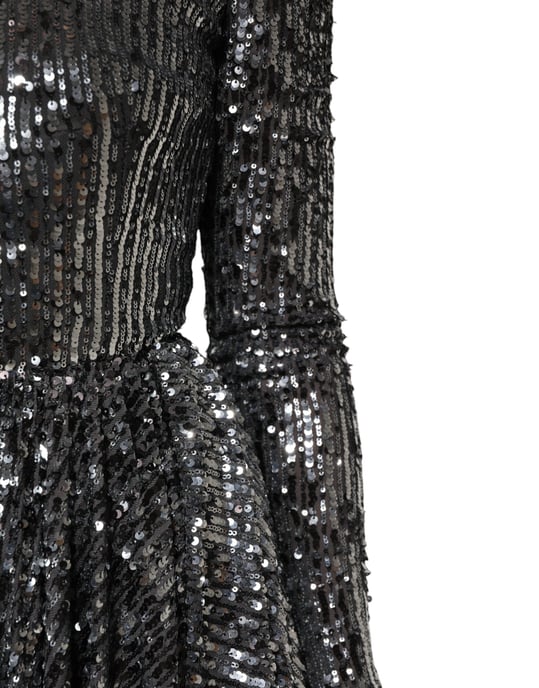 Sequin Midi Dress - Image 6