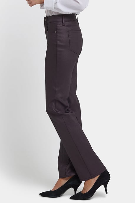 Gecoate Marilyn Rechte Jeans | Vijg Gecoat - Image 2