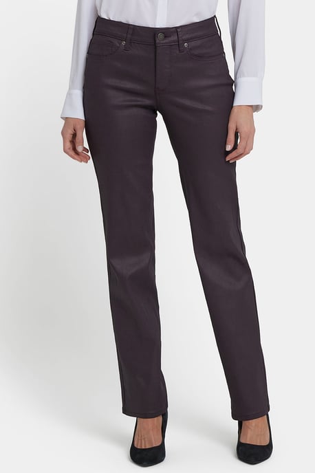 Gecoate Marilyn Rechte Jeans | Vijg Gecoat - Image 3
