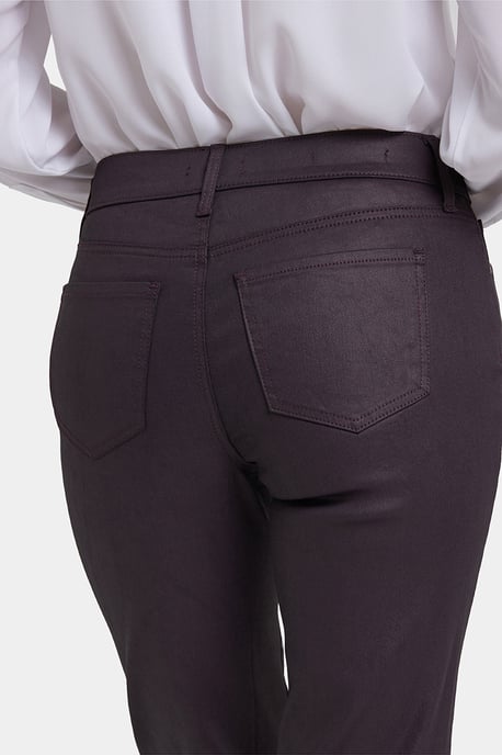 Gecoate Marilyn Rechte Jeans | Vijg Gecoat - Image 4