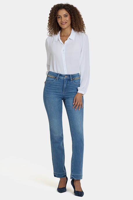 Marilyn Rechte Jeans | Bastille Zee - Image 1