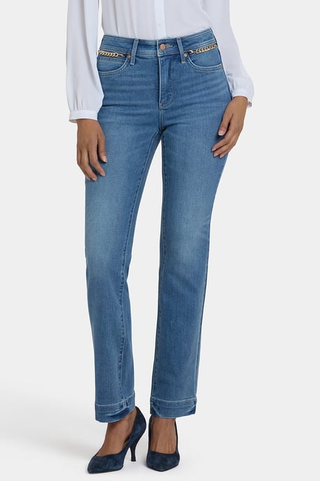 Marilyn Rechte Jeans | Bastille Zee - Image 3