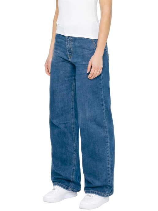 Enzo | Womens Baggy Jeans - Image 3