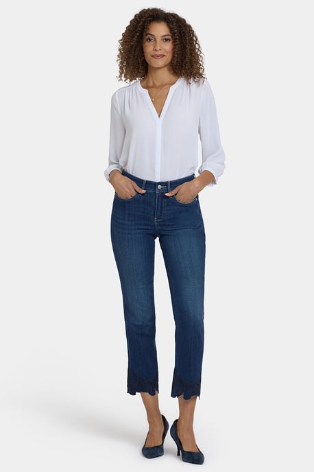 Marilyn Rechte Enkellange Jeans in Sure Stretch® Denim | Wonderland - Image 1