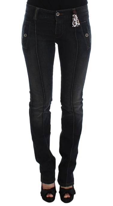 Rechttaille Jeans Met Uniek Naaddetail - Image 1