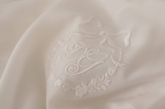 Dolce Gabbana Silk Blouse Long Sleeve Round Neck - Image 6