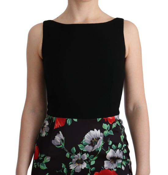 Floralprint Silk Gown Maxi Dress - Image 6