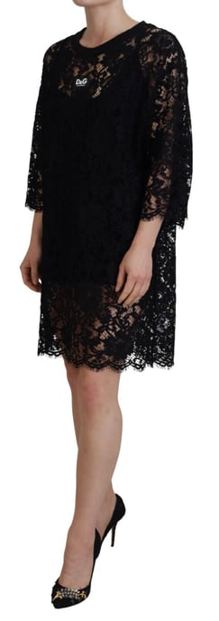 Lace Mini Dress 34 Sleeve Model Dr28864 - Image 2
