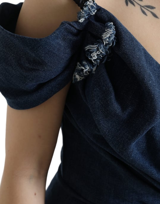 Tweedelige Denim Minijurk - Image 6