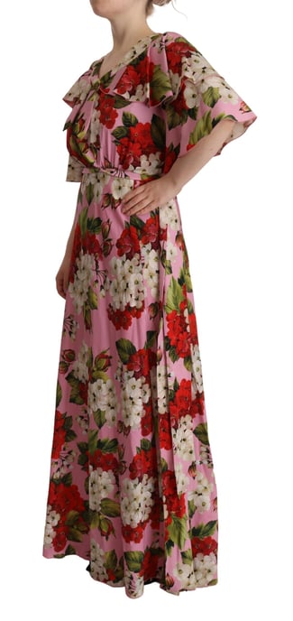 Bloemen Maxi Jurk Stijl Dr28631 - Image 2