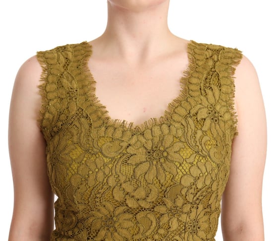 Lace Maxi Dress Sleeveless Vneck - Image 5