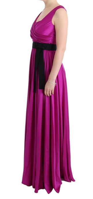 Dolce Gabbana Silk Maxi Dress - Image 2