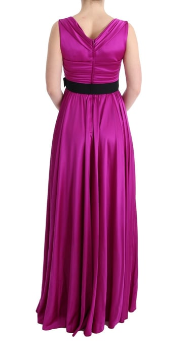 Dolce Gabbana Silk Maxi Dress - Image 3