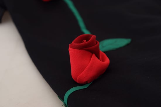 Roze Geborduurde Midi Jurk - Image 5