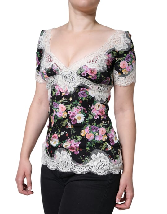 Bloemige Kant Top Tsh86564 - Image 3