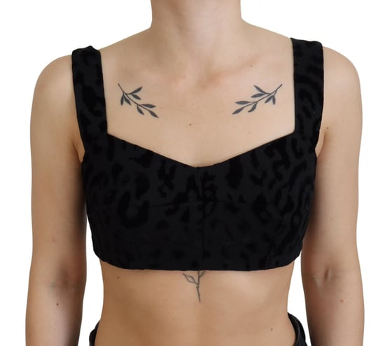 Dolce Gabbana Sweetheart ärmlös sammetstop - Image 4