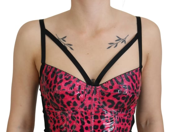 Leopardmönstrad Korsettopp Tsh83158 - Image 4
