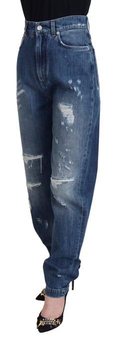 Versleten Spijkerbroek Gescheurde Jeans - Image 2