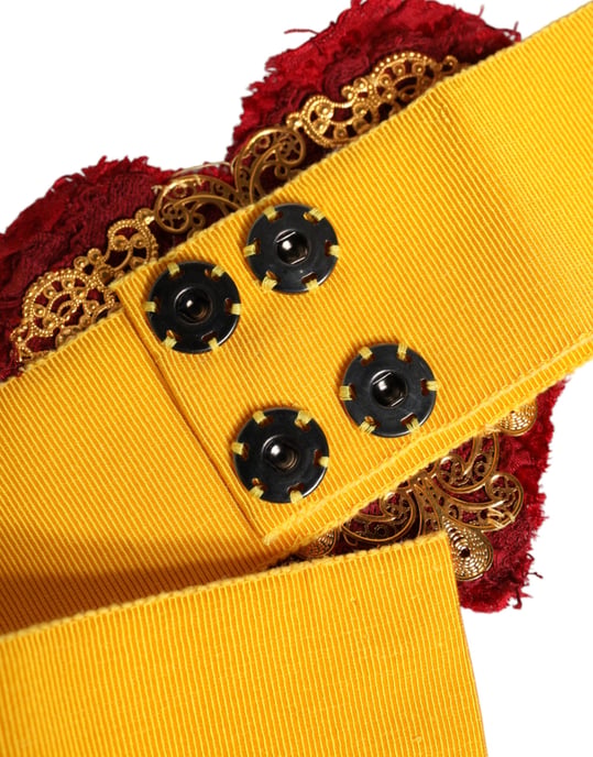 Hart Versierde Grosgrain Ceintuur - Image 4
