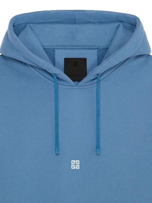 4G Detail Hoodie in Blue - Image 3