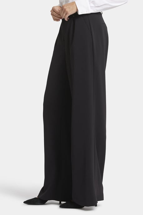 Brede Pantalon Zwart | Zwart - Image 2