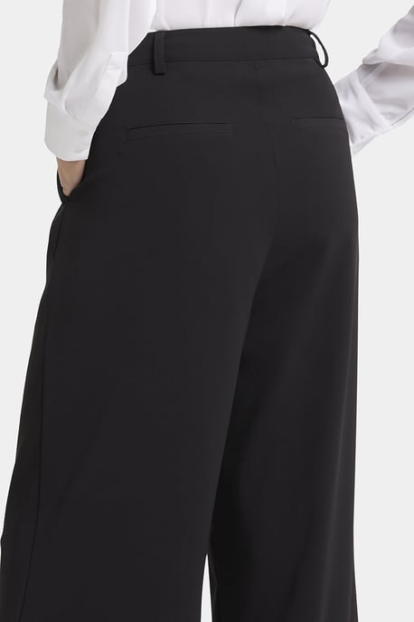 Brede Pantalon Zwart | Zwart - Image 3