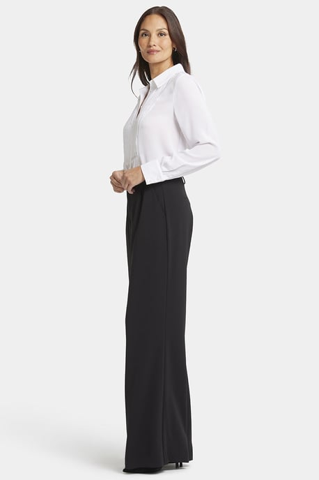 Brede Pantalon Zwart | Zwart - Image 5