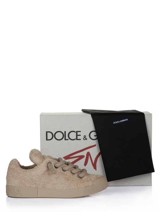 Dolce & Gabbana Portofino Sneaker beige - Image 6