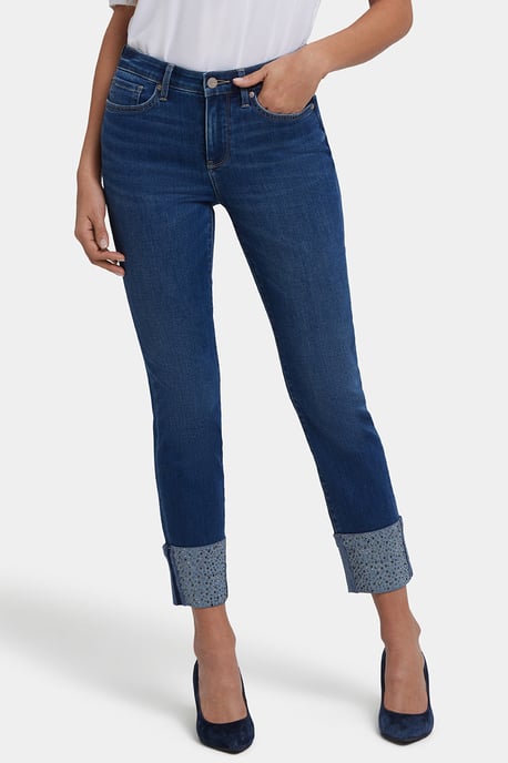Sheri Slim Enkellange Jeans | Vintage Lapis - Image 3