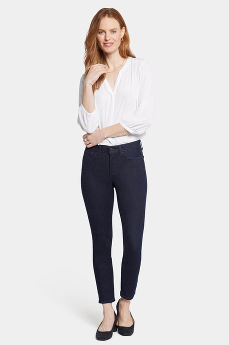 Alina Skinny Dark Blue Premium Denim | Rinse - Image 1