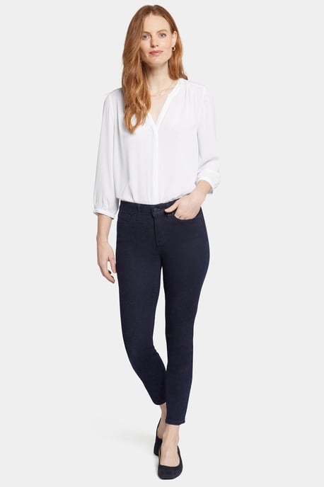 Alina Skinny Dark Blue Premium Denim | Rinse - Image 3
