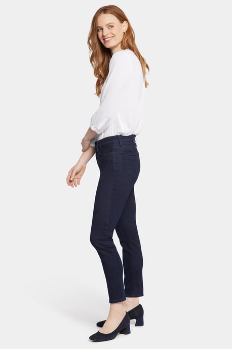 Alina Skinny Dark Blue Premium Denim | Rinse - Image 4
