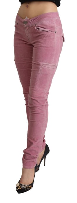 Kapslade Smala Jeans Rosa - Image 2