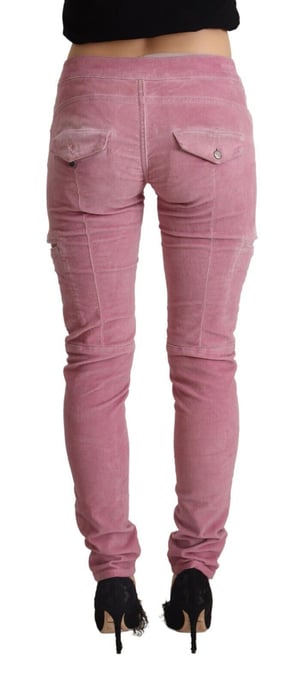Kapslade Smala Jeans Rosa - Image 3