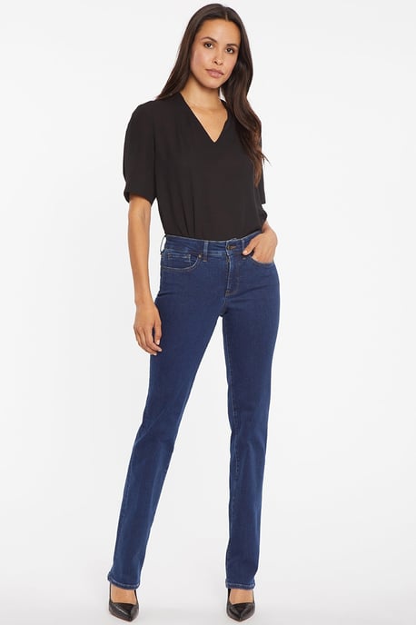 Marilyn Rechte Jeans Medium Blue Premium Denim | Quinn - Image 1