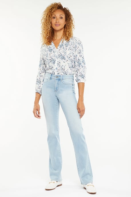 Marilyn Straight Jeans Light Blue Premium Denim | Northstar - Image 1