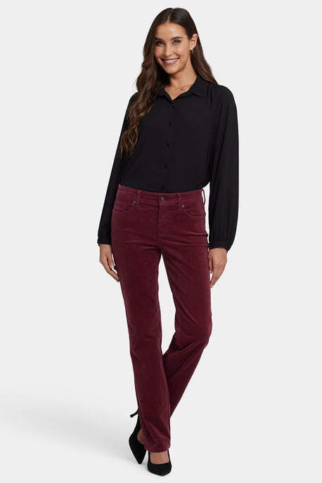 Marilyn Rechte Broek | Sienna Rood - Image 1
