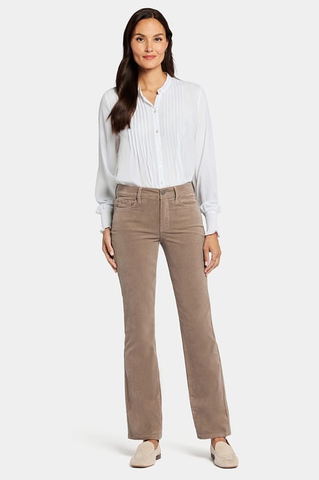 Marilyn Rechte Corduroy Broek Lichtbruin | Saddlewood - Image 1