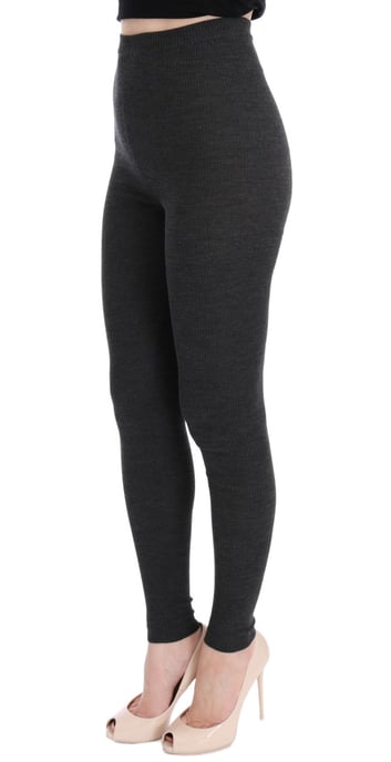 Geribbelde gebreide leggings - Image 2