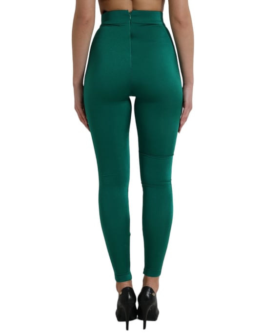 Hooggetailleerde Leggings Groen - Image 3