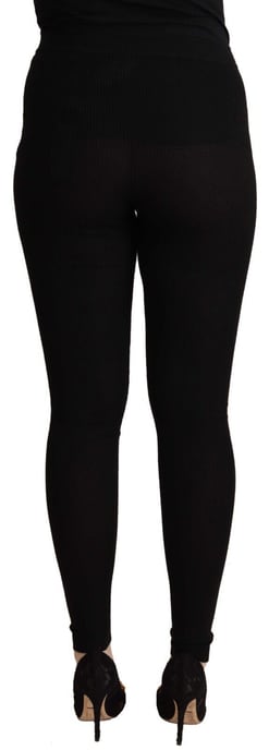 Dolce Gabbana Geribbelde Gebreide Leggings - Image 3