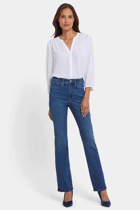 Billie Mini Bootcut Jeans in Sure Stretch® Denim | Vintage Lapis - Image 1