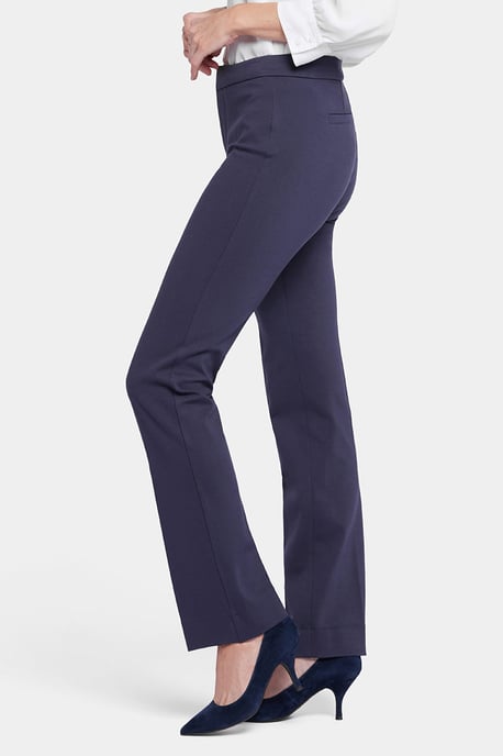 Slimme Broek in Ponte Knit | Oxford Marineblauw - Image 2