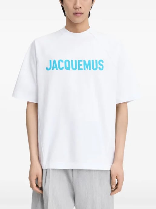 Le t-shirt Typo T-Shirt in White - Image 1