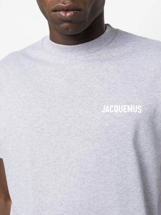 Le Logo T-Shirt in Grey - Image 2