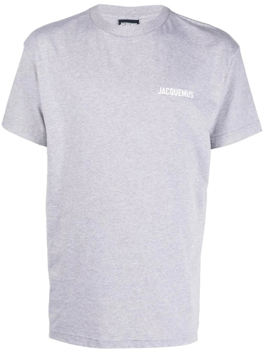 Le Logo T-Shirt in Grey - Image 3