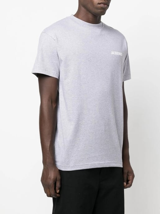 Le Logo T-Shirt in Grey - Image 5