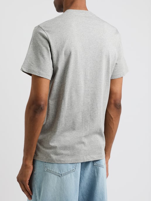 Anagram Embroidered T-Shirt in Grey - Image 4