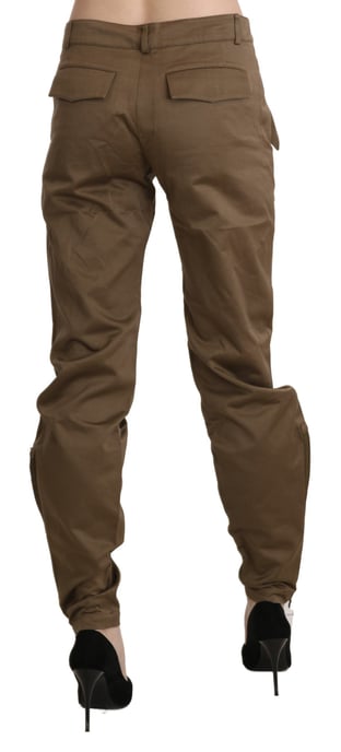 Ontspannen Pasvorm Broek Olijfgroen - Image 3